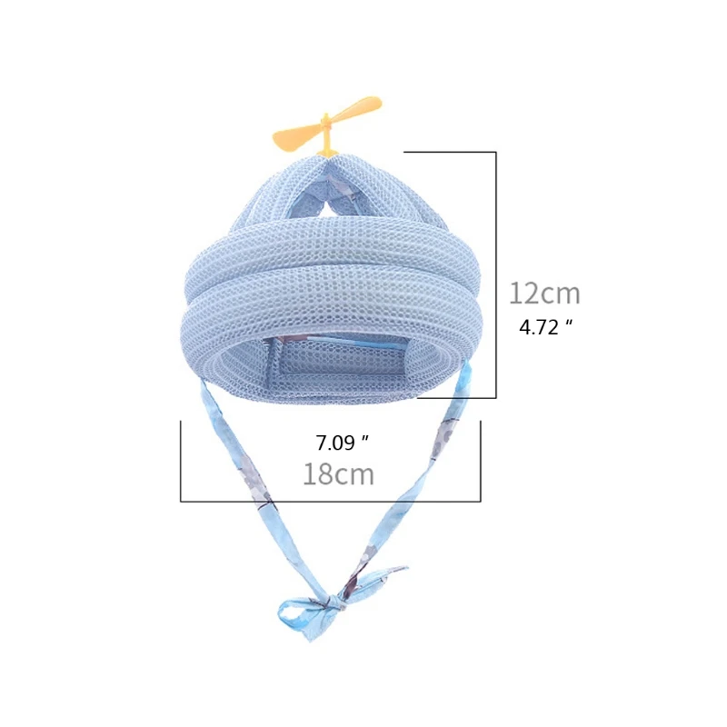 Baby\'s Drop-resistant Helmet Protective Pad Baby Learn to Walk Children Toddler Head Cap Anti Collision Hat Soft Cap