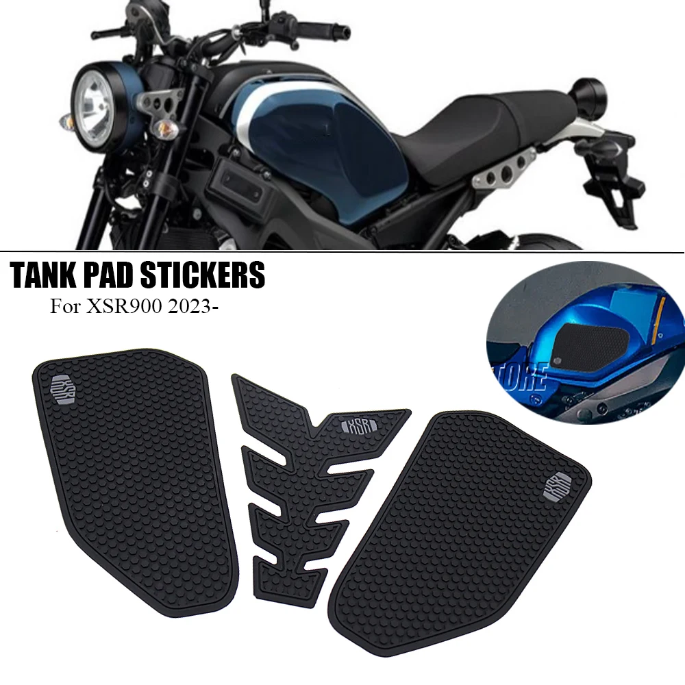 

Motorcycle Tank Pad Scratch Decals Tank pad Tank Pads Protector Stickers For Yamaha XSR900 XSR 900 xsr900 2022 2023