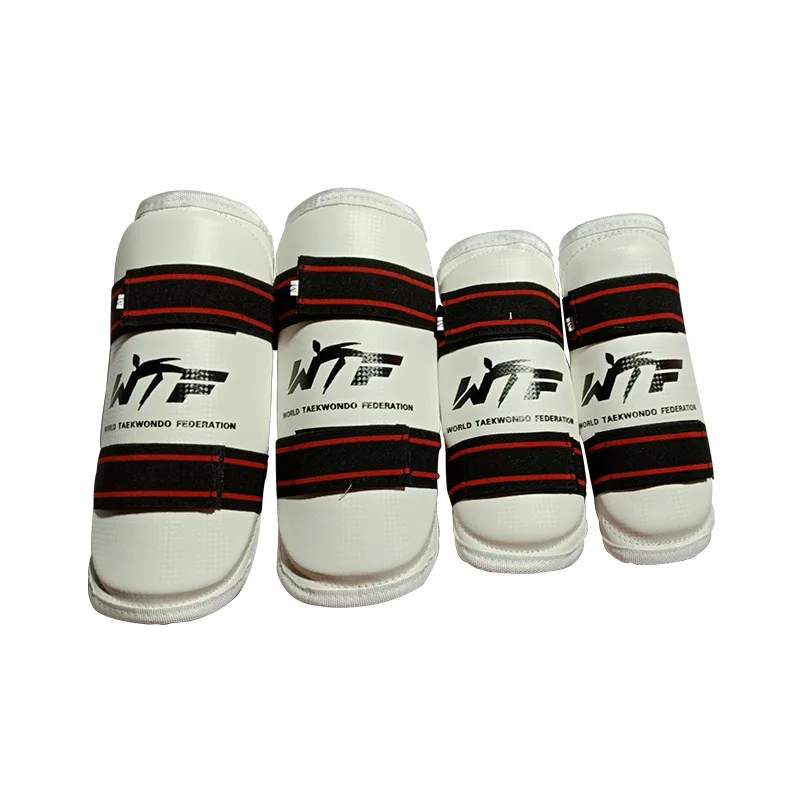 Equipamento de proteção de taekwondo para adultos e crianças, conjunto completo de proteção de braços e pernas, caneleira de karatê