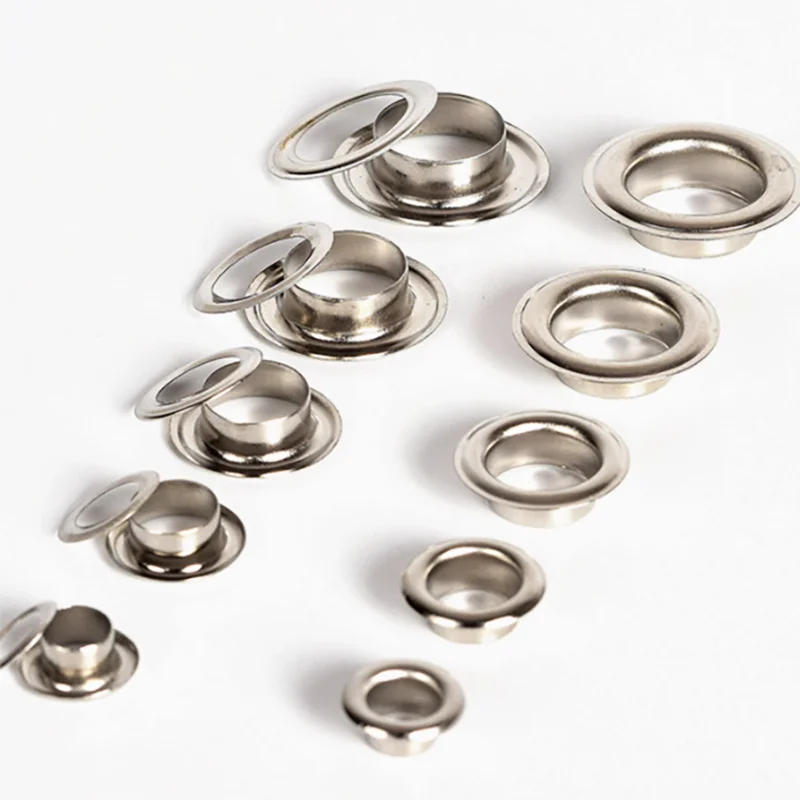Metal Eyelets Grommets Washer for Leather Crafts Clothing Bags Repair 3mm 4mm 5mm 6mm 8mm 10mm 12mm 14mm 17mm 20mm