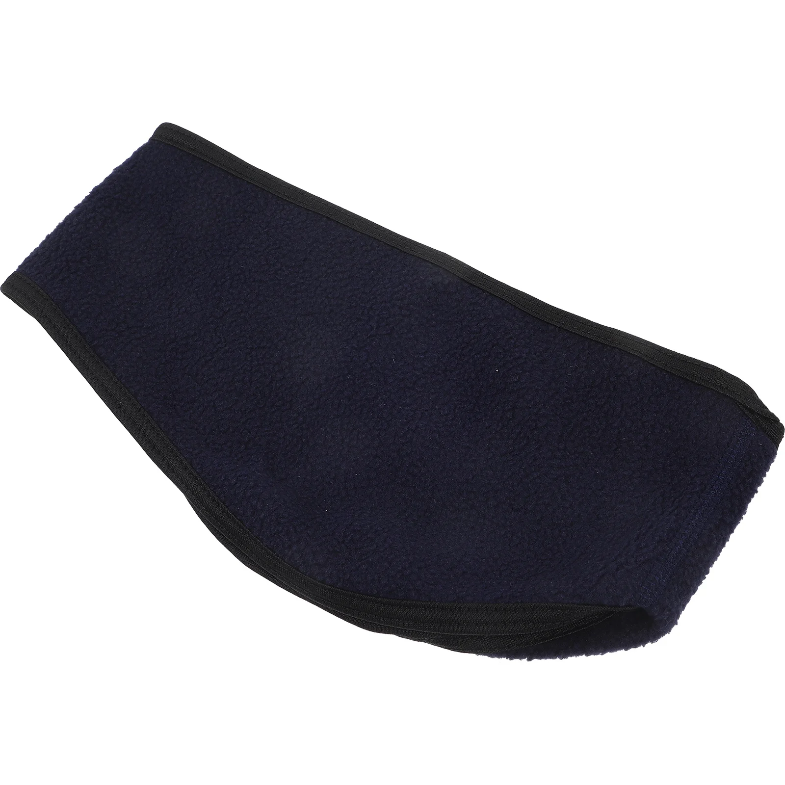 ユニセックス ダブルレイヤー イヤーウォーマー ヘッドバンド フリース ネイビー 調節可能なイヤーバンド プロテクター ランニング サイクリング スキー ハイキング アウトドア用