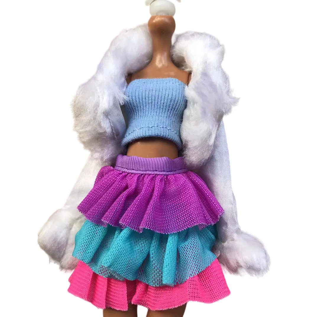 أزياء الوحش عالية ملابس دمى فستان الزي اليدوية لينة شخصية دمية الديكورات فتاة هدايا عيد الميلاد جمع دمية لعبة