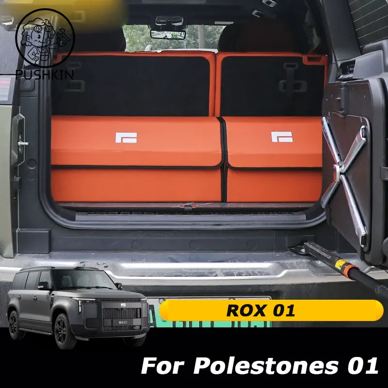 

For Baic Polestones 01 ROX 01 Jishi 01 2024 2025 Trunk Storage Box Automobiles Parts Accesorios Para Auto Tools