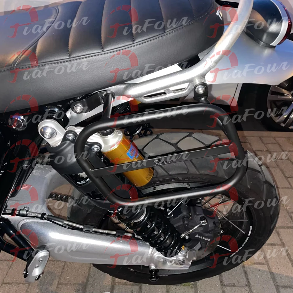 

Side Trunk Bag Holder For Scrambler 1200XC Scrambler 1200XE 19-25 Scrambler 1200X 24-25 Motorcycle Side Saddle Bag Bracket