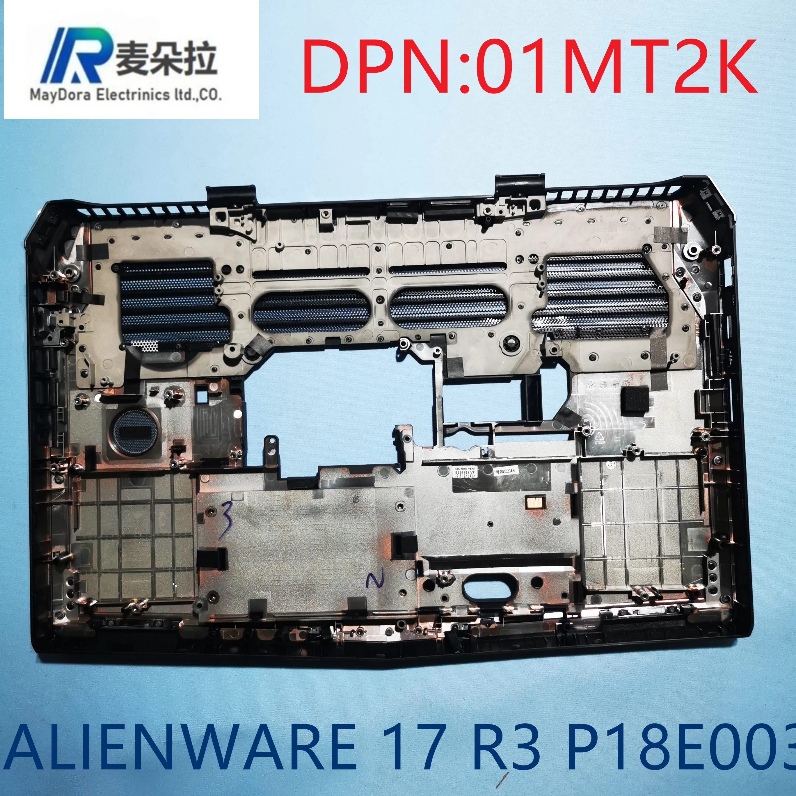 ORG New laptop case for DELL ALIENWARE17 R3 P43F Bottom  Base  D shell case 01MT2K  1MT2K