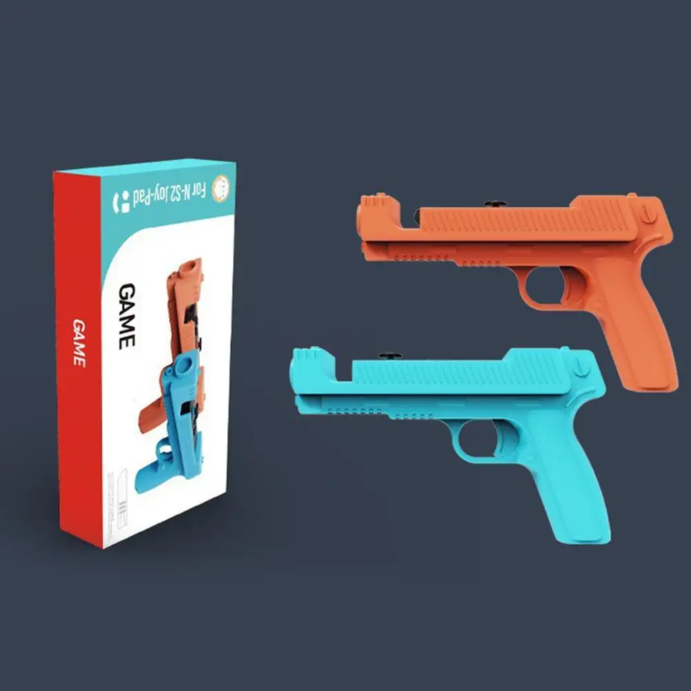 2PCS Controller Shooting Game Stock Gun Shape For Switch 2 Game Accessories Easy Install