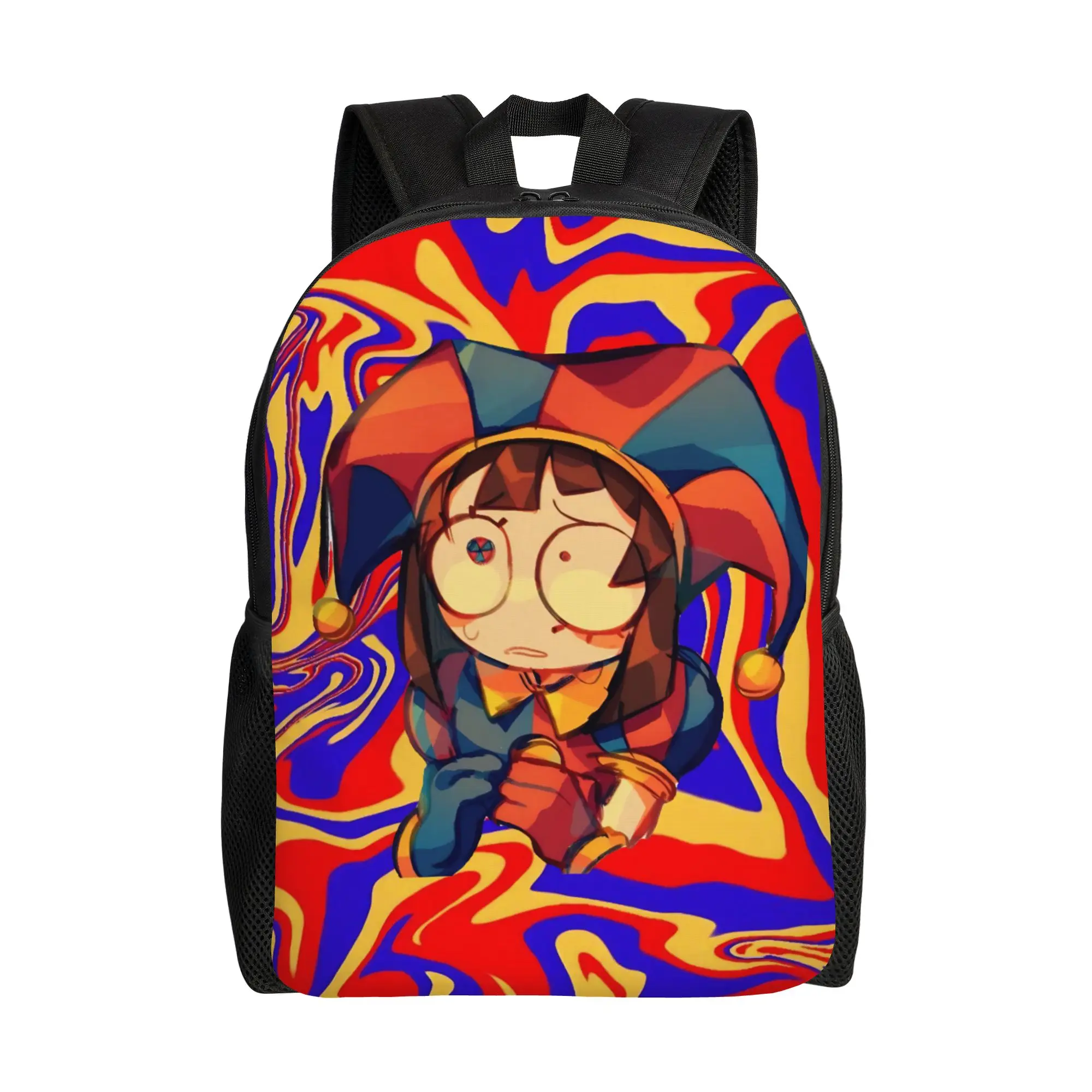 Pomni Cartoon Digitals Circus Women Backpack Casual Student School Bag  Laptop Backpack Boys Girls Travel Rucksack