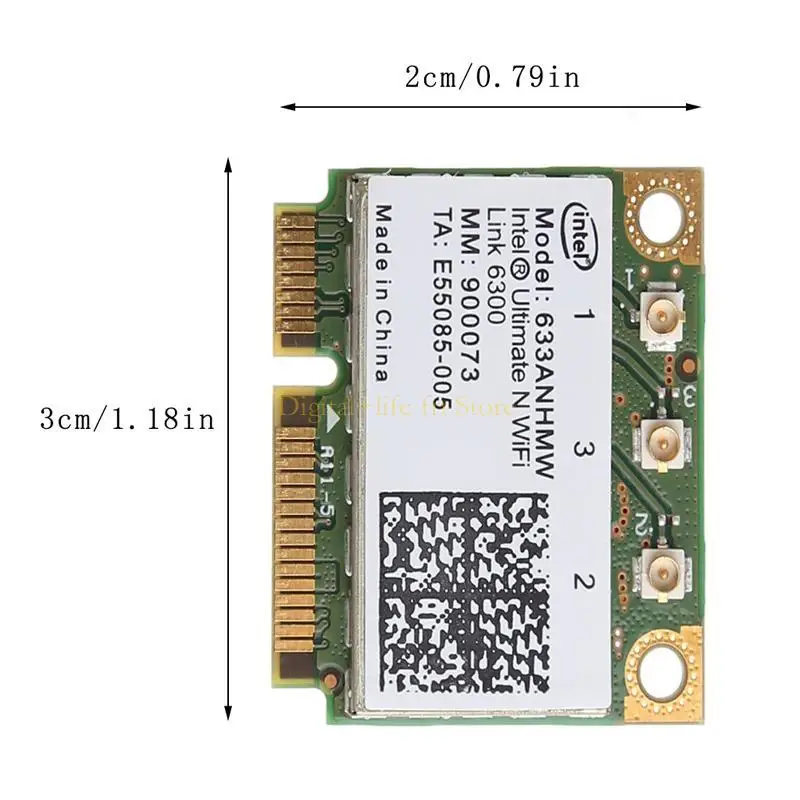 

E06D Mini PCI-E Notwork Card 633ANHMW 450Mbps for For Intel Ultimate-N WiFi Link 6300
