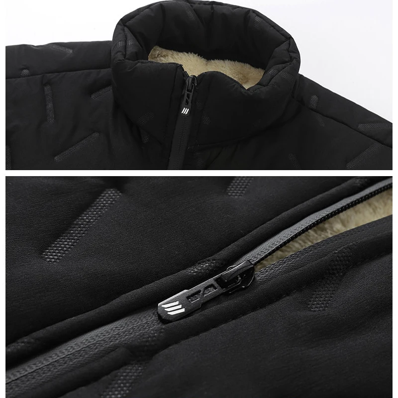 Male Jacket Men's Fashion Windbreaker Parka Streetwear Autumn Winter Coat Overcoat Windproof Casual Warm Hombre New Outdoors