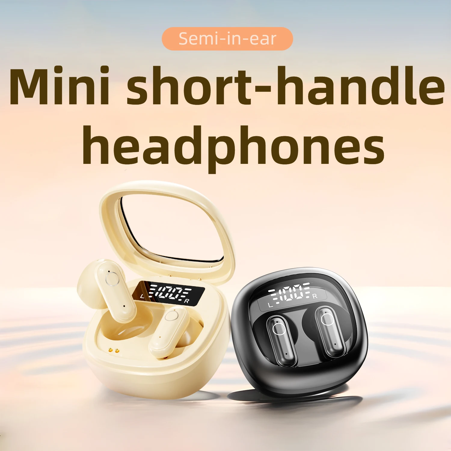 سماعات SK Mini 5.4 سماعات بلوتوث لاسلكية سماعات أذن رياضية مزودة بخاصية إلغاء الضوضاء مع ميكروفون لسماعات Xiaomi Huawei