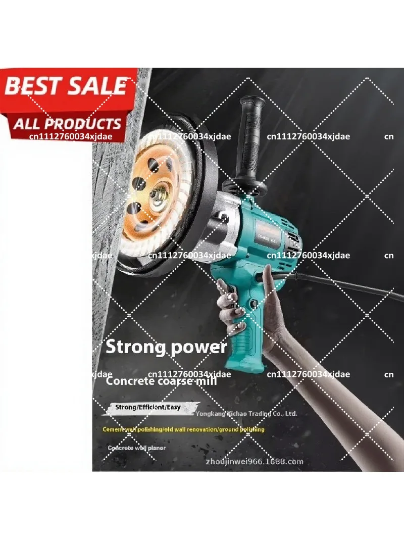 Electric Wall Grinder & Floor Scraper Planer for Concrete Surface Preparation, Core Motor Components
