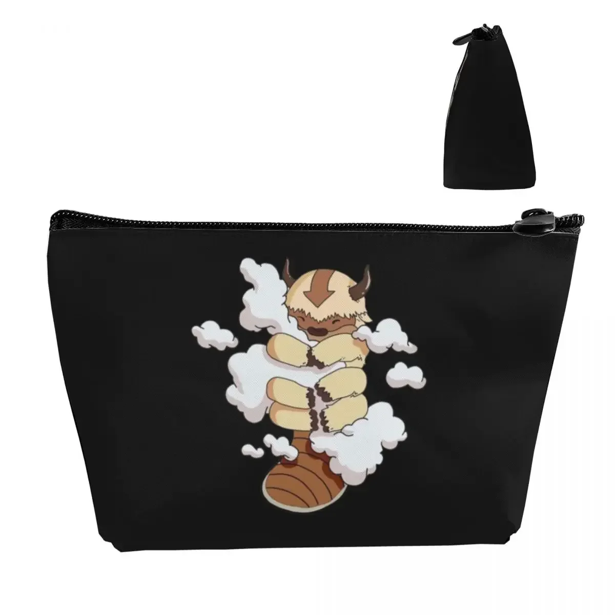 Appa Cuddling Clouds Avatar The Last Airbender Makeup Bag Storage Bag Cosmetic Case Portable Organizer For Women Ladies Gift