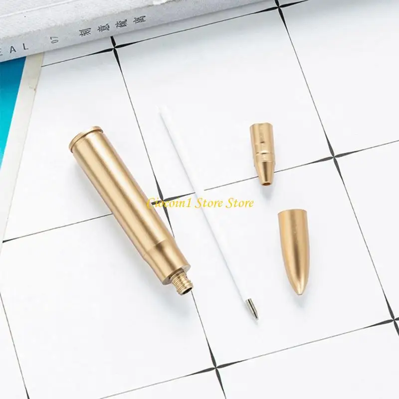 A3PC 5Pcs Novelty Ballpoint Pen With 0.5MM Fine Point Blue Or Black Refills For School Classroom Note Taking Journaling