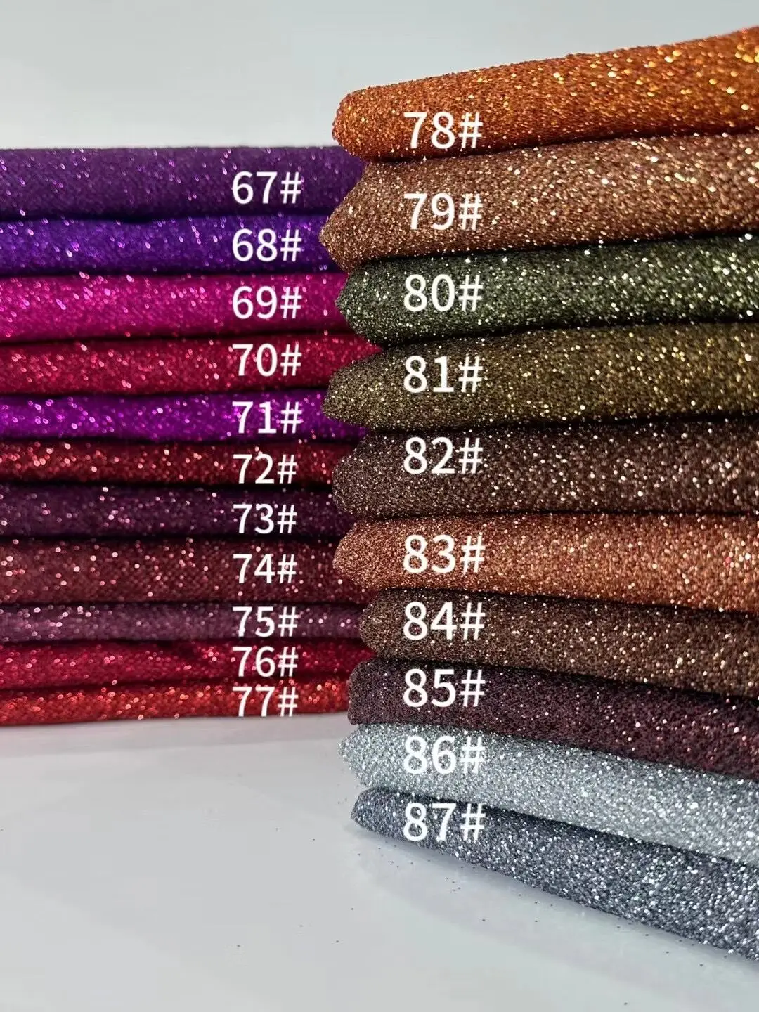 

Glued Glitter French tulle net lace L-1306581 embroidery fabric