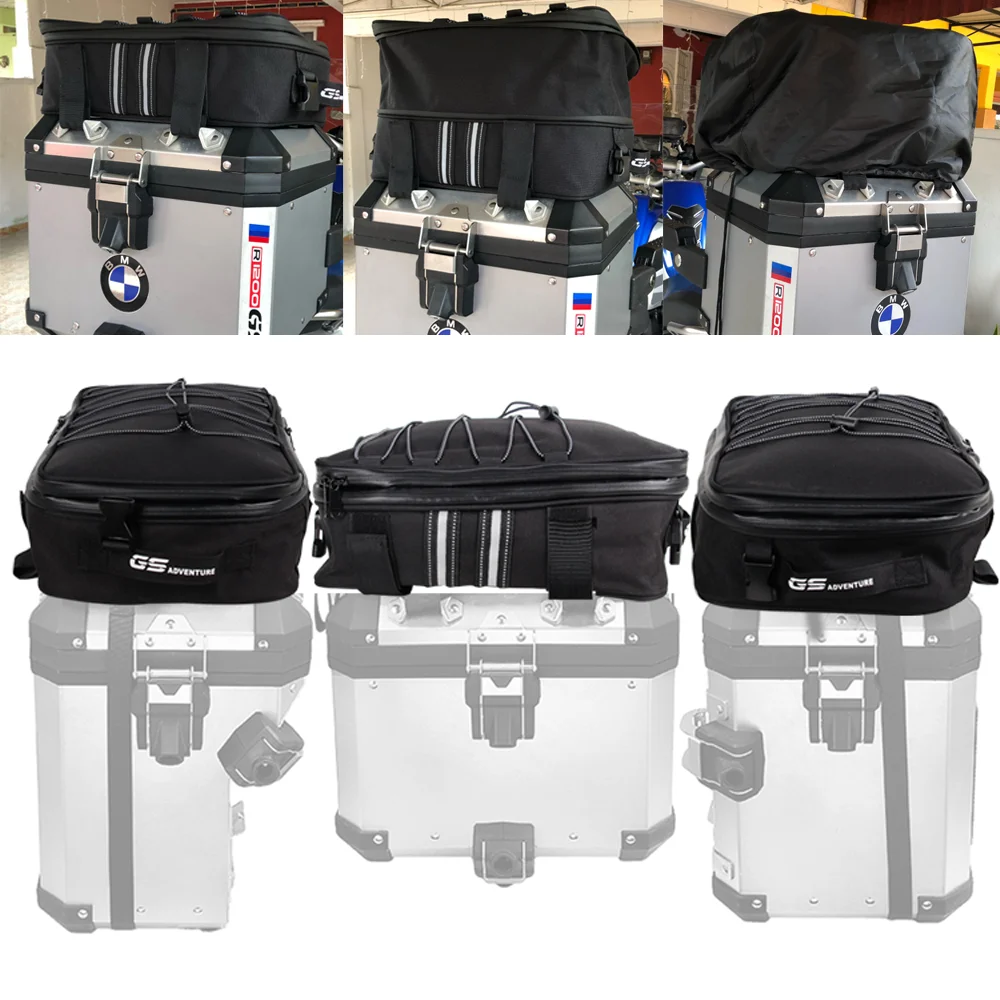 

Motorcycle Saddle Bag For BMW R750 R1200GS R1250GS Adventure LC Saddlebag Tailbag Tail Bag Mount Panniers Rack Top case