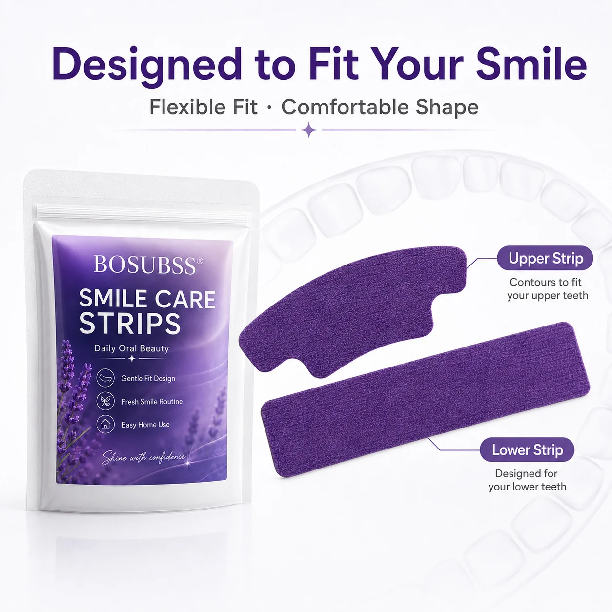 5 пар полосок для ухода за зуб – обзор и цена Teeth Whitening Routine