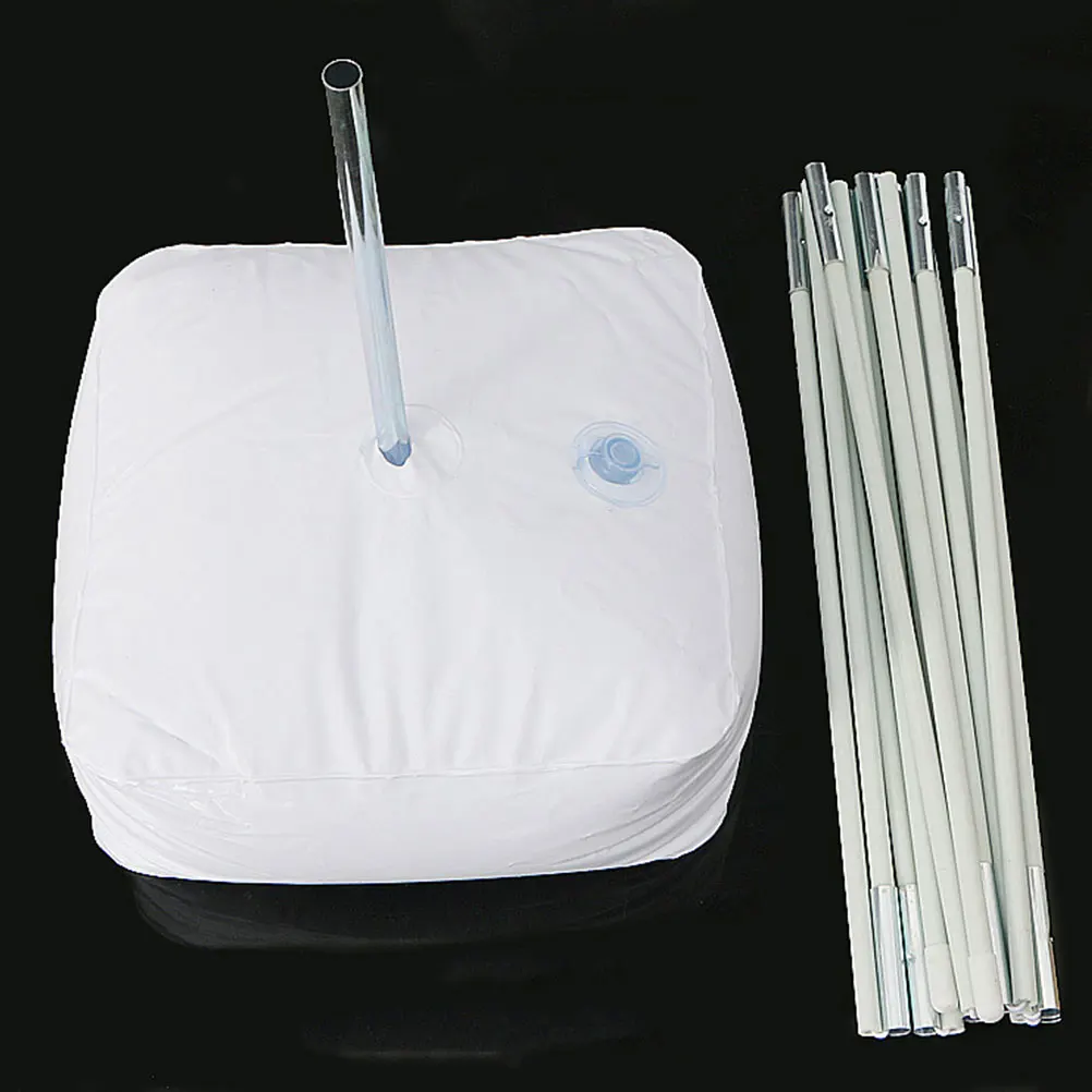 

Water-Filled Sunshade for Patio Umbrella Beach Stand Heavy Duty Flag Weight Bag Foldable Lightweight Plastic Canopy Tent Base