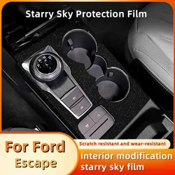 For Ford Escape 2020 Starry Sky Film Interior Modification Central Control Instrument Screen Protective Film Car Accessories