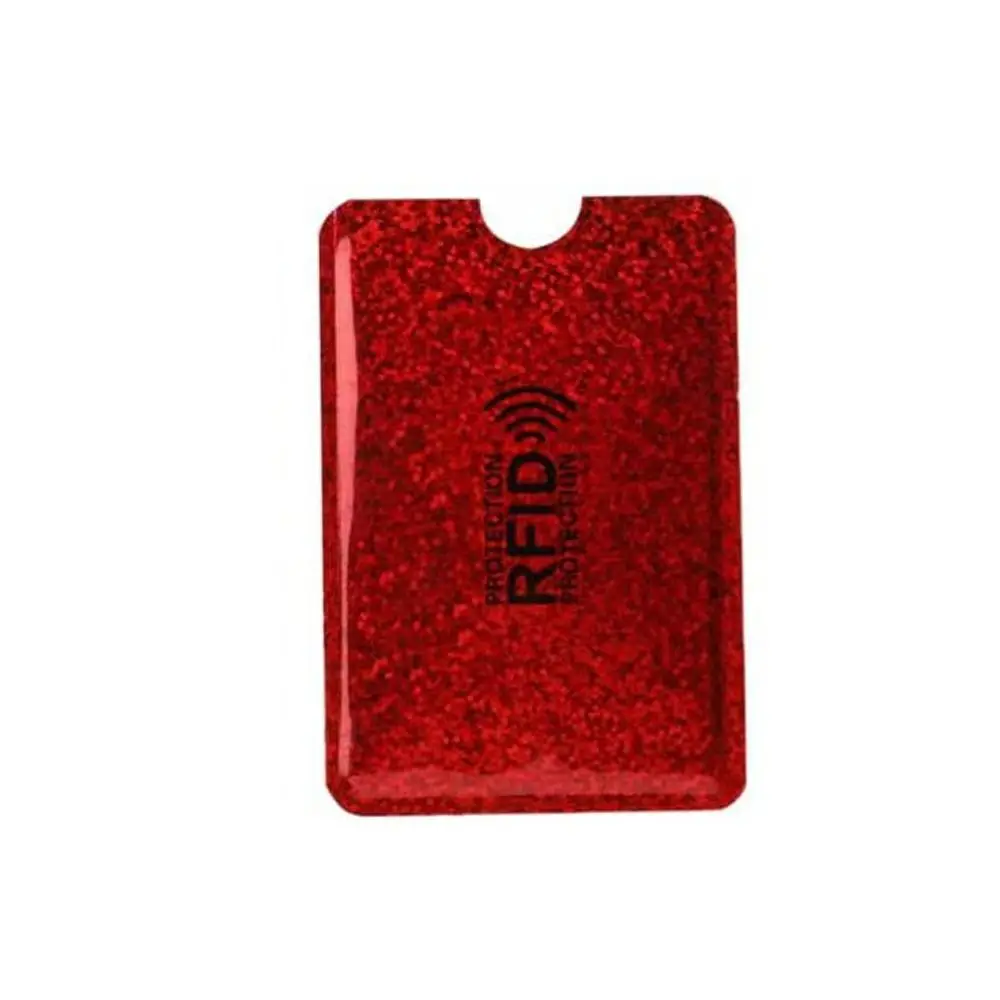 

5pcs Colorful Aluminium RFID Card Holder Anti-theft Reader Lock Passport Protector Sleeves Safety Credit Card Sleeves