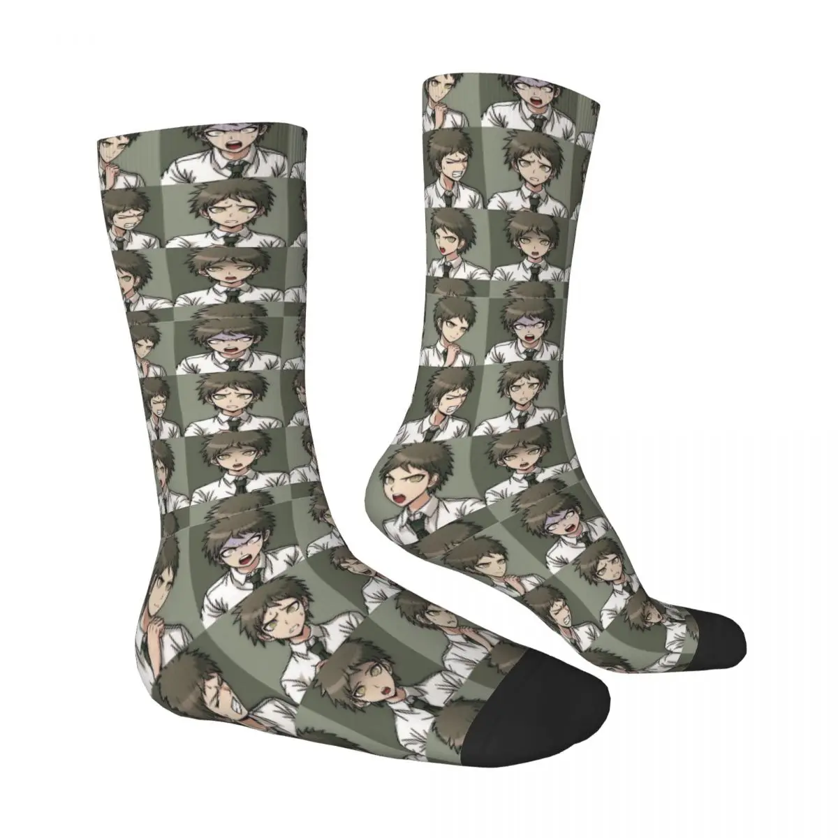 Hajime Hinata Danganronpa Unisex Bonnet Winter Hiking Happy Socks street style Crazy Socks