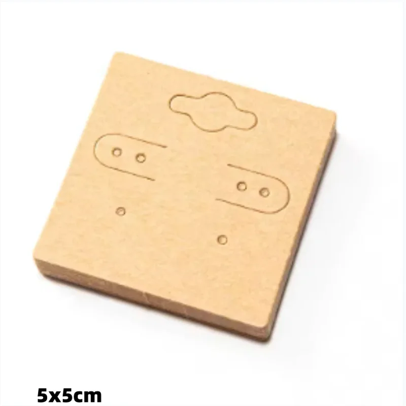 50 Stück 5x5cm Modische Bestseller-Ohrring-Displaykarten – Detail 4