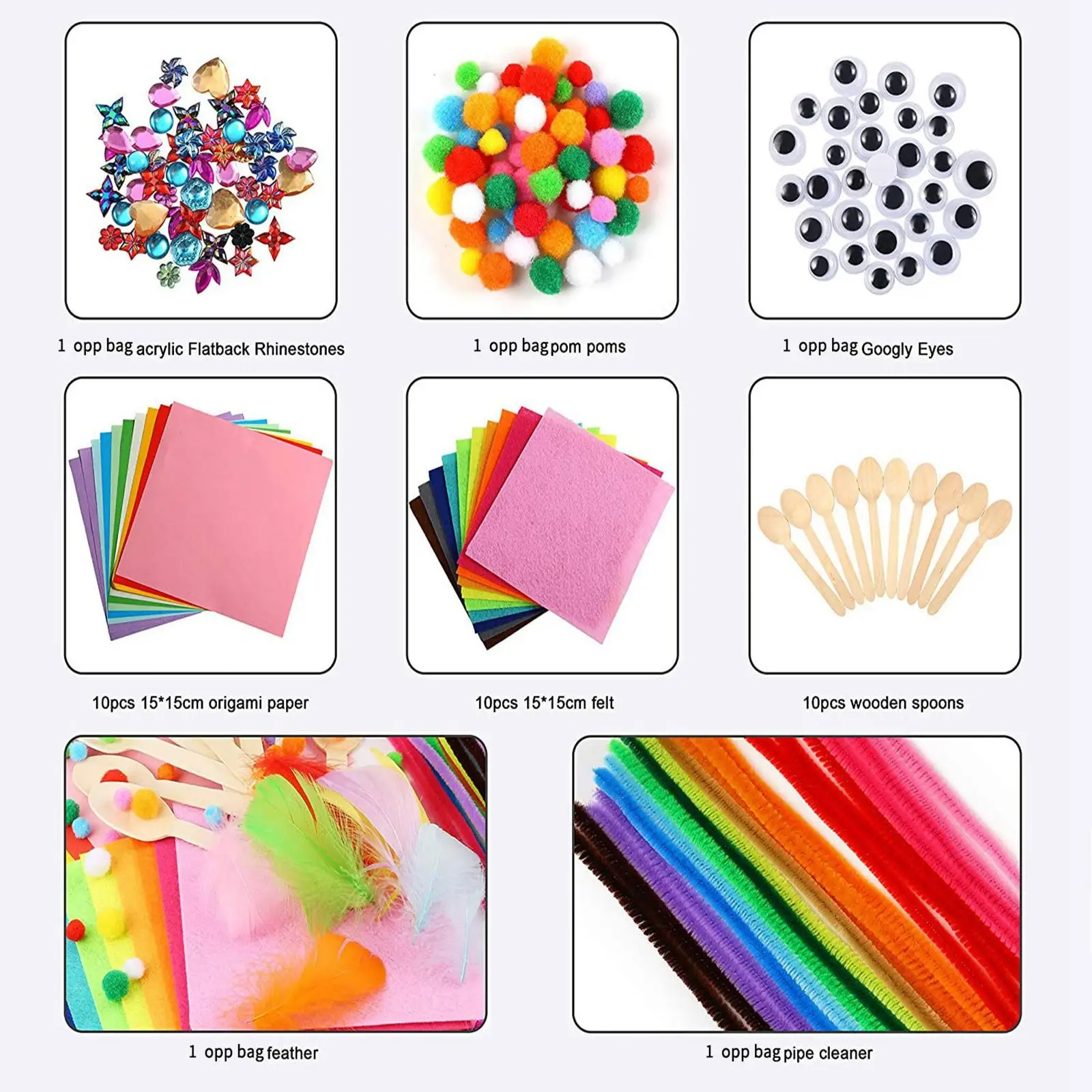 Multicolor DIY Kit Imagination for Preschool Toddlers Kids