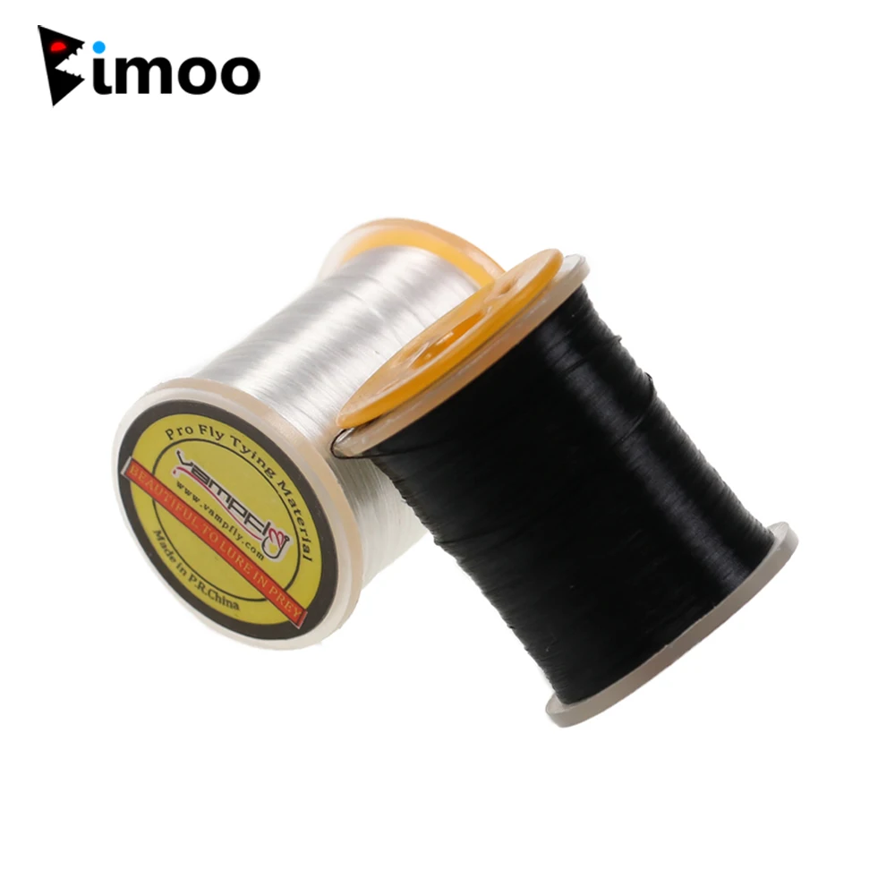 

Bimoo 50D 70D 150D Fly Tying Thread Polyester Filaments Thread Trout Bass Pike Saltwater Flies Exclusive-use White Black