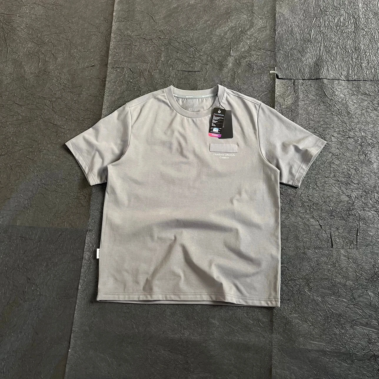 

Японская футболка с надписью Sle в стиле пэчворк ort Sve, свободная посадка, современная круглая мужская футболка Ne Casual Urban Faion