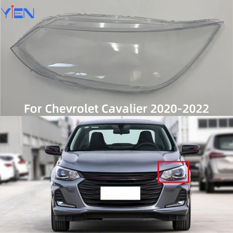 

Для Chevrolet Cavalier 2020 2021 2022, автомобильные аксессуары, прозрачный материал ПК, корпус передней фары
