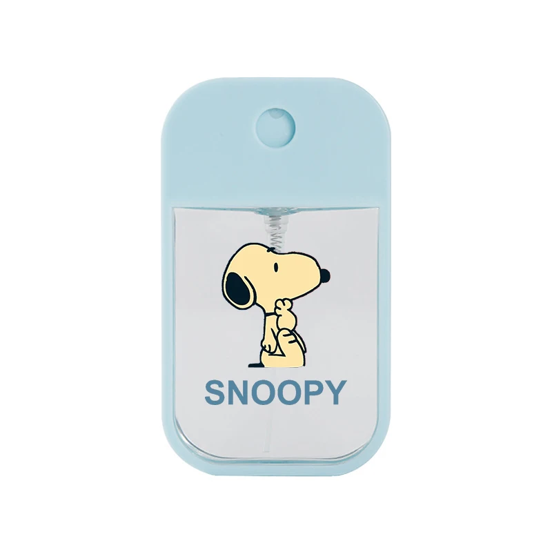 Snoopys New 45ml Portable Refillable Hand Sanitizer Alcohol Bottles Female Cute Mini Card Spray Bottle Male Travel Sub-bottling view 6