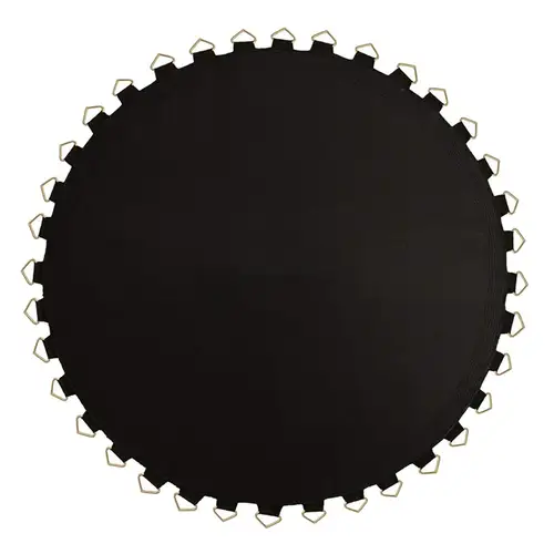 Imagen 2 del producto Alfombrilla de trampolín de 6 pies y 8 pies, almohadilla de salto de repuesto resistente a los rayos UV con ganchos en V de seguridad