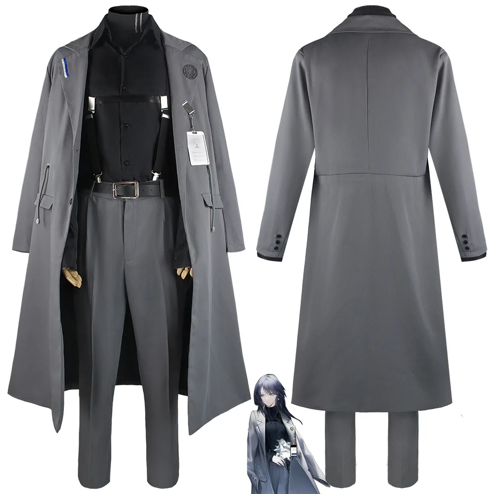

Game NINETY-NINE Path Cosplay Costume Nowhere Grey Uniform Halloween Carnival Cosplay NINETY-NINE Customized Clothes