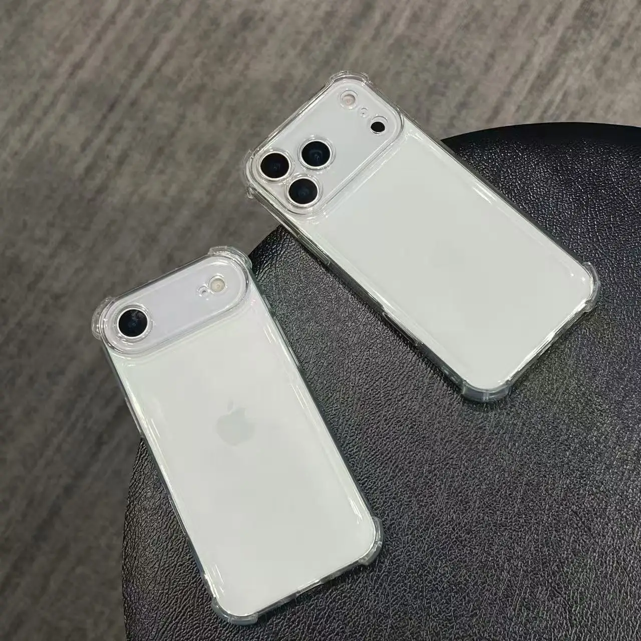 حافظة شفافة مضادة للسقوط لهاتف آيفون 17 برو ماكس حافظة شفافة لهاتف آيفون 17 برو حافظة لهاتف آيفون 17 إير سوفت تي بي يو