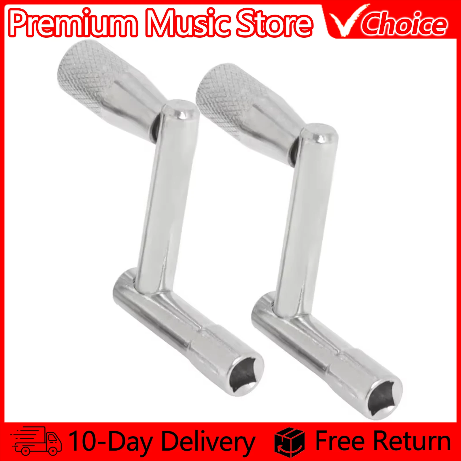 2 Teile/satz Trommel Tuning Schlüssel Z Typ Standard Schlüssel Regler Schlüssel Percussion Instrument Zubehör Teile Werkzeuge Für Schlagzeuger