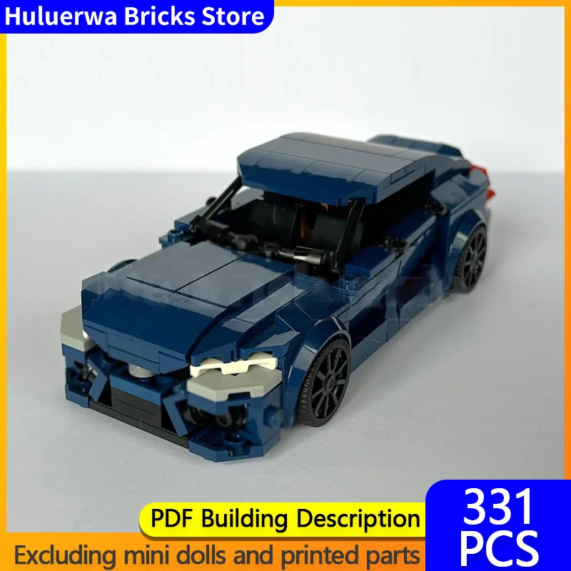 

Speed Hypercar Model MOC Building Bricks Civic Compact Sedan Modular Technology Gifts Holiday Assemble Children Toys Suit