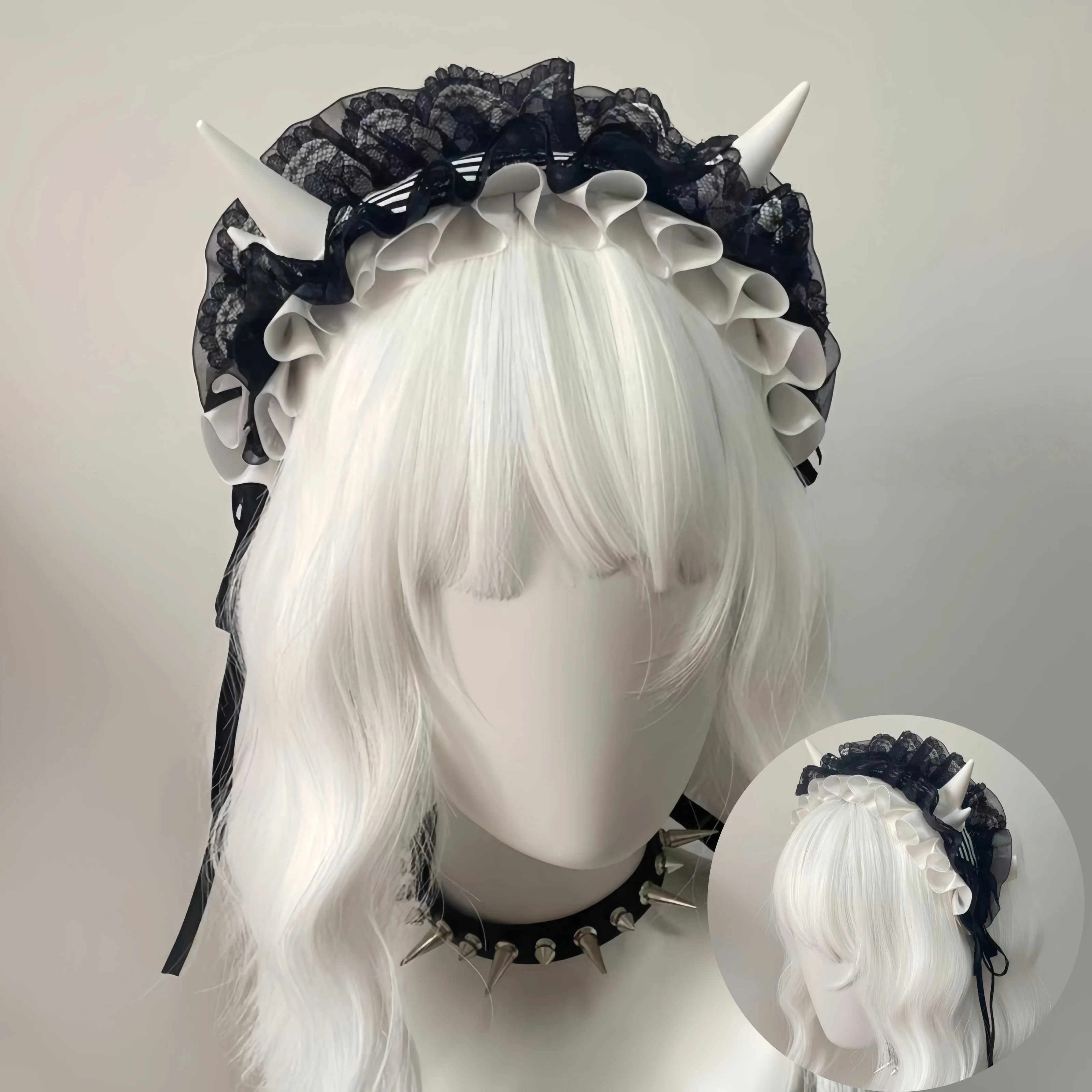 nova-tiara-gotica-subcultural-com-chifres-de-demonio-y2k-laco-de-renda-preto-e-acessorio-de-cabelo-fofo-kc-doce-lancamento-da-moda
