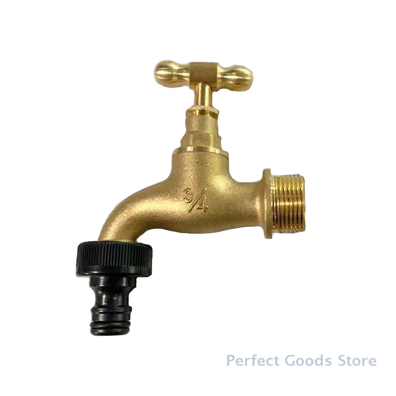 5Pcs Plastic 3/4 Inch Female Thread Garden Irrigation Quick Coupling Faucet Connector Adapter