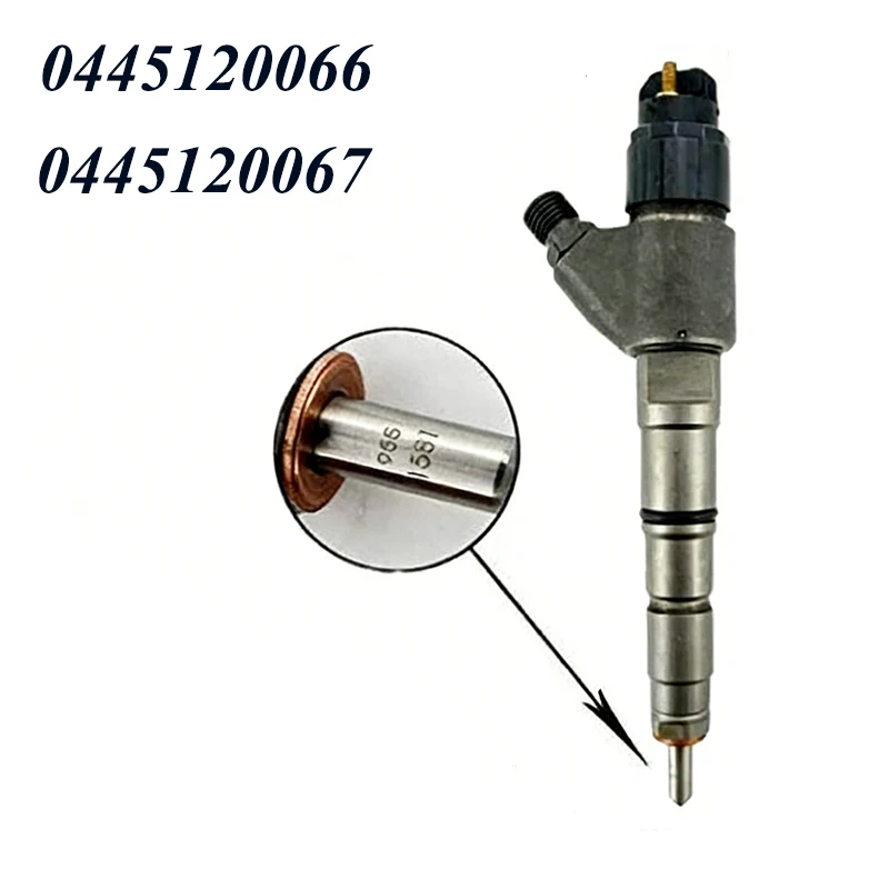 

0445120066 0445120067 Common Rail Fuel Injector for Volvo EC210/240/290 D6E D7E Engine Diesel Injector Nozzle 20798114 20798683