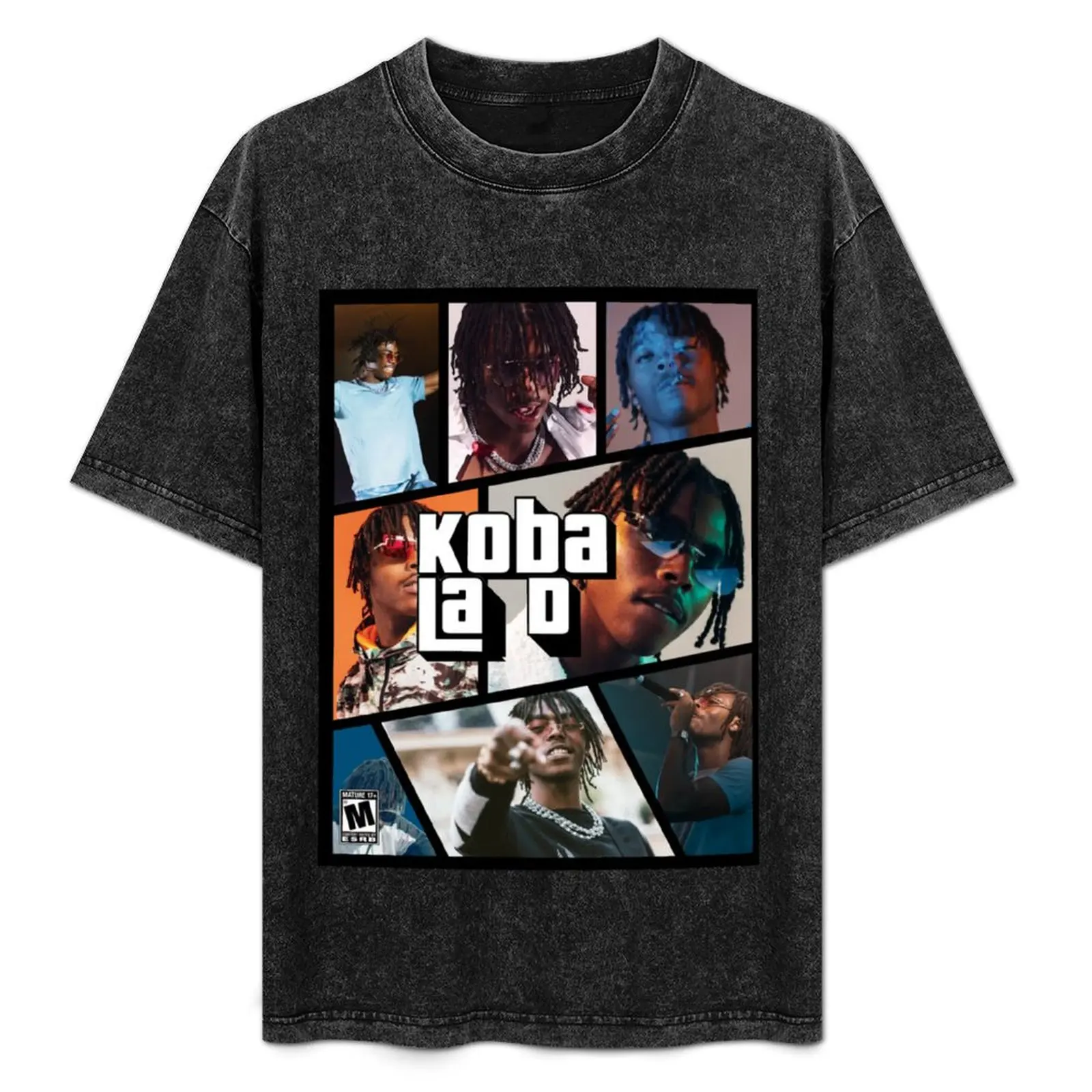 Koba La D GTA V French Rap T-Shirt sports fans custom t shirt kawaii clothes Anime t-shirt mens graphic t-shirts big and tall