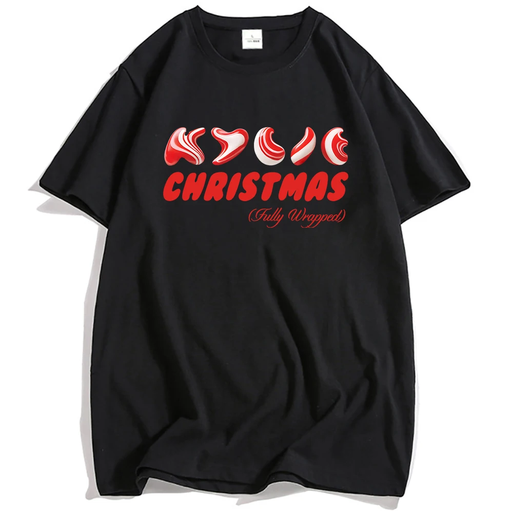 كايلي عيد الميلاد شعار المحملة كايلي مينوغ المغني طباعة تي شيرت للجنسين الشارع الشهير القطن قصير الأكمام الذكور بلايز الجرافيك الملابس