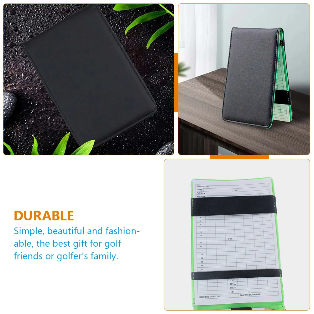 Score Card Golf Book The Notebook Record Golfing Gear Paper Portable Recording Keeping Notepad