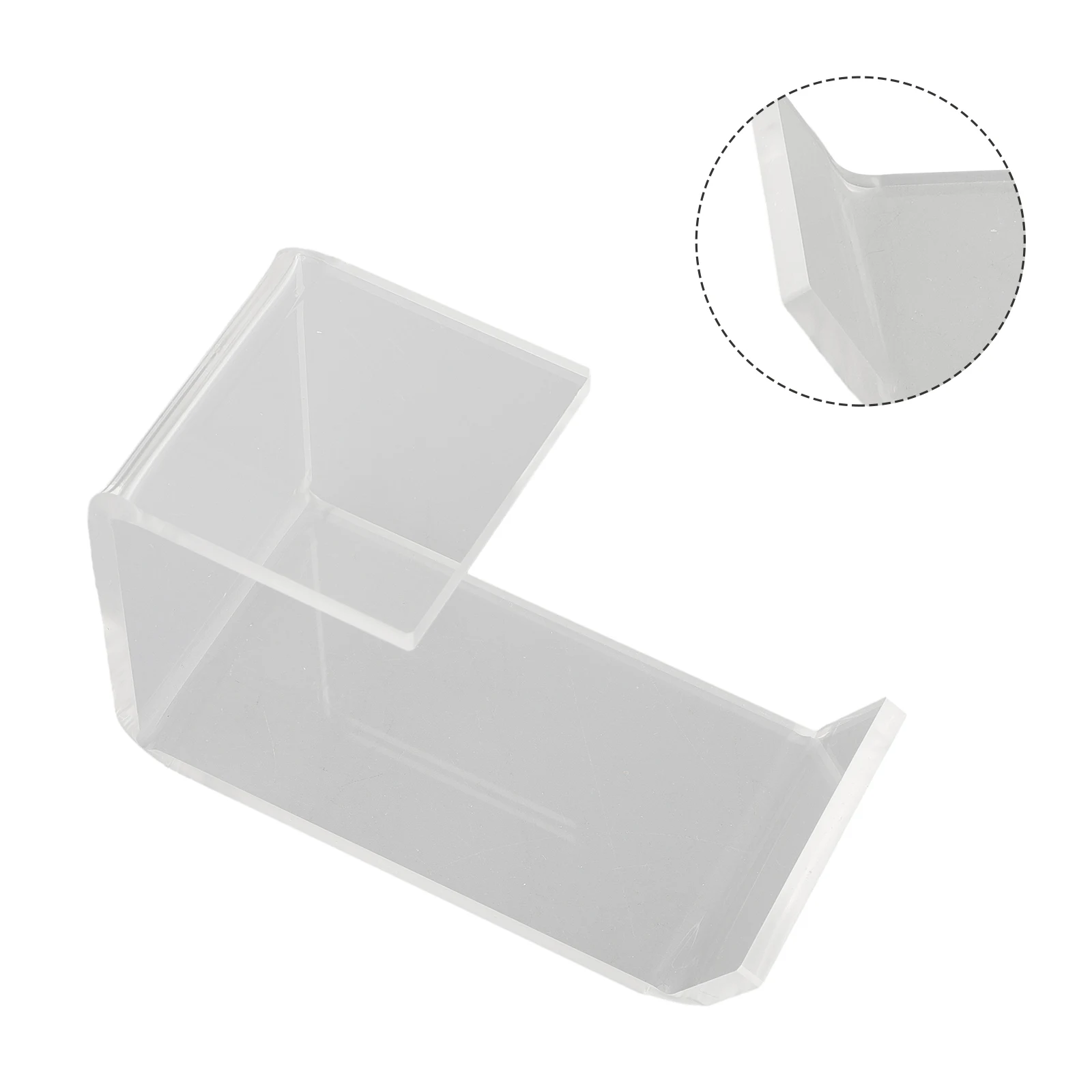 Convenient Acrylic Headphone Holder  Easy Installation with Quality Adhesive Tapes  Keeps Headphones within Reach