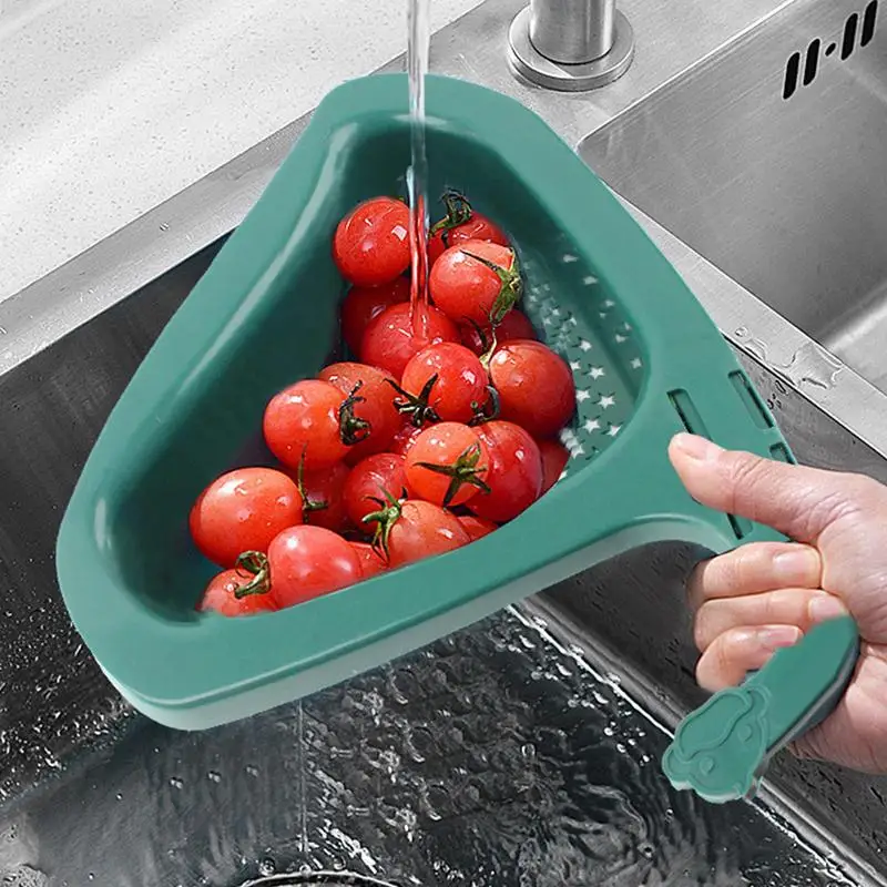 Kitchen Sink Filter Basket 2X Kitchen Vegetables Drain Colander Multifunctional Sink Strainer Colander For Kitchen Restaurant