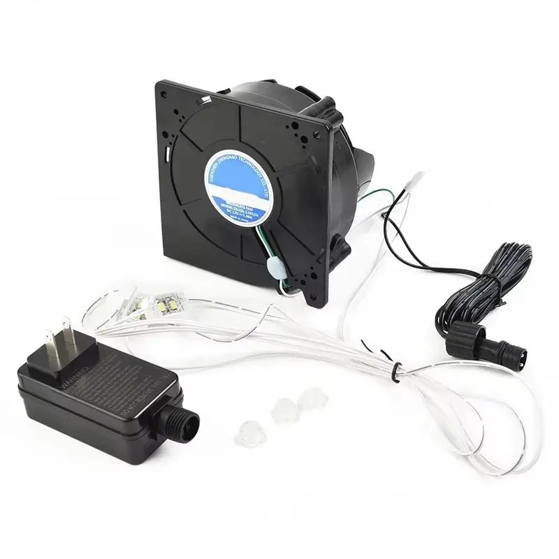 

ABBY-Airblow Inflatables Blow Up Motor With 3 Lig For Indooor Outdoor Decorations Airblow Inflatables US US Plug