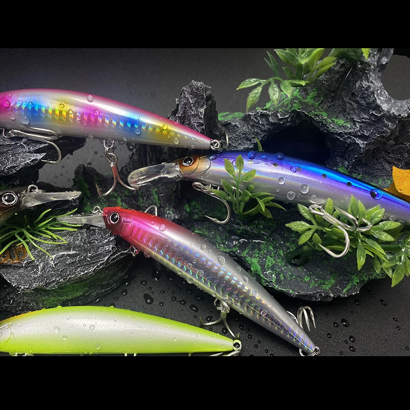 Señuelo Jerkbait hundimiento rápido – Lanzamiento largo para lucio - imagen 5