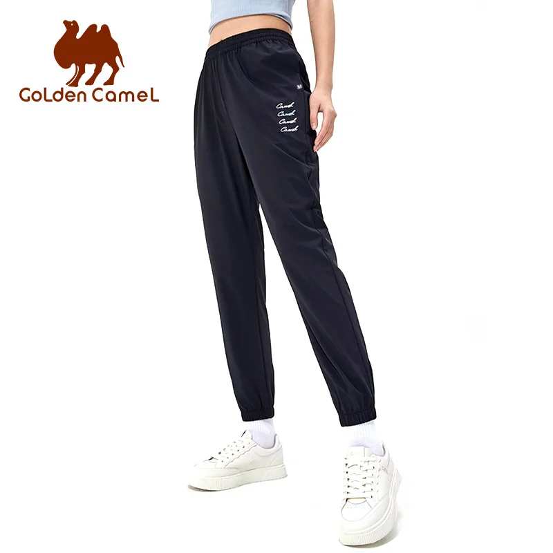 GOLDEN CAMEL Hiking Pants Women and Men Quick-drying Sports Running Pant for Men Loose Breathable Shorts Fitness Casual Trousers