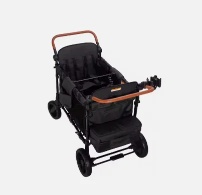 

Super Foldable Stroller Wagon For Kids Safety Seats Harness For 4 Passenger Push Pull Stroller