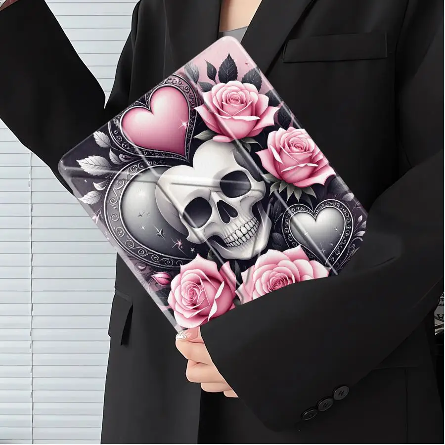 

Чехол-подставка для планшетов iPad Mini 6, 7, Pro 2025, Pro 11-го, 10-го, 9-го, 8-го, 7-го поколений, 12.9 дюймов, Air 4, 5, M3, M2, 1, 2, M4, 11 дюймов, Skeleton