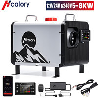 Hcalory Upgraded 8KW Bluetooth Diesel Heater All-in-One Portable Parking Heater with App Control for RV, Truck, Boat & Van Life