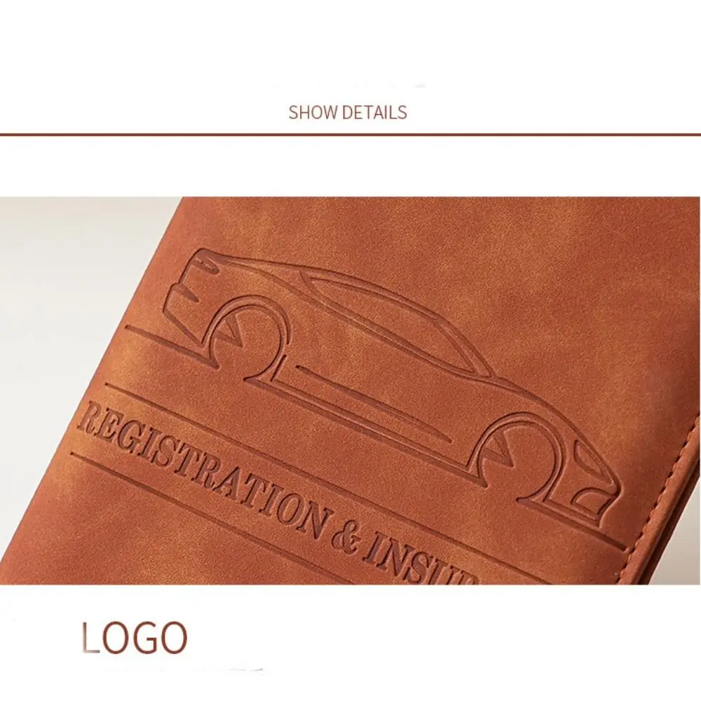 

Retro Card Holder PU Leather Passport Bag Purse Ticket Holder Travel Wallet Multifunctional RFID Anti-theft Storage Card Bag Men